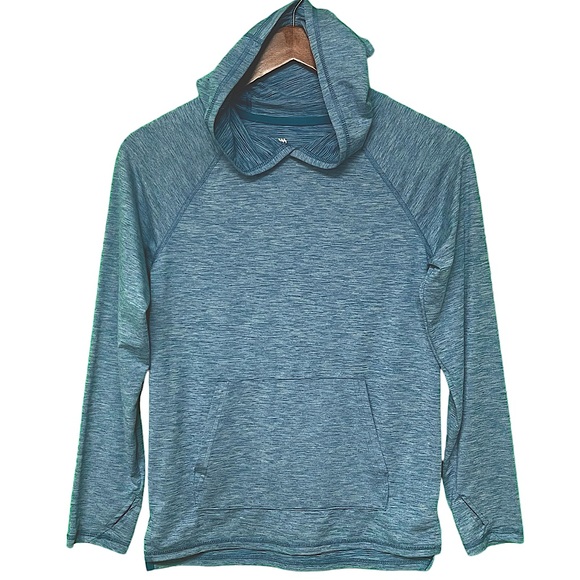 All In Motion Blue Polyester Hoodie - Picture 1 of 3